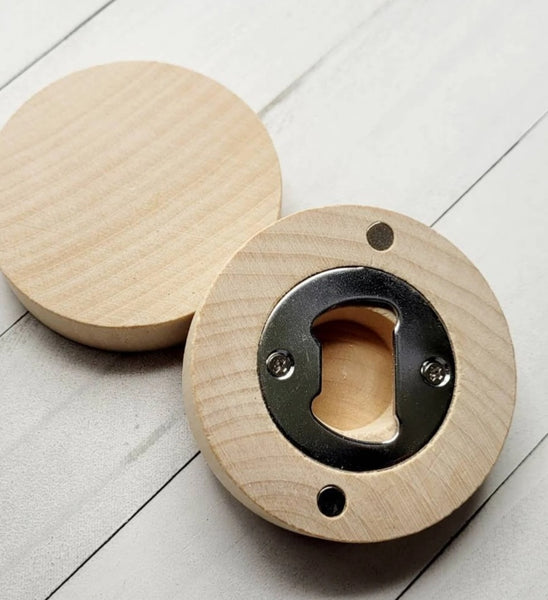 Bottle opener magnet